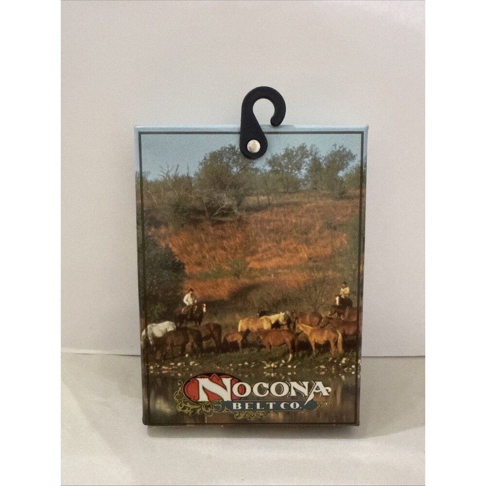 NACONA COWBOY KNEELING AT THE CROSS WESTERN BELT BUCKLE